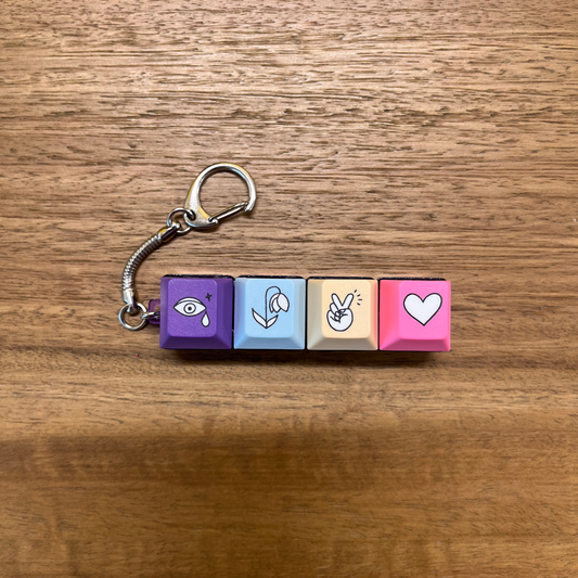 Wishwell KeyChain 💜🩵🤍